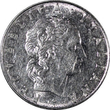 Italy Stainless Steel 1978 50 Lire 24.8 mm KM# 95.1 (21 624)