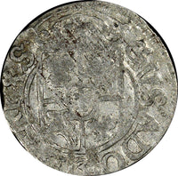 Poland King GUSTAF II ADOLF of Sweden Silver 1633 1/24 Thaler Scarce KM# 41 (4)