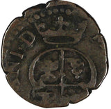 Italian States MILAN Philip IV (1621-1665) Billon Sesino KM# 35 ( 20 404)