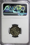 Roman Maximian,AD286-310 BI Silvered Aurelianianus/Victory From Jupiter NGC AU(8