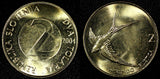 Slovenia  2004 2 Tolarja A barn swallow UNC-BU KM#5 RANDOM PICK (1 Coin)