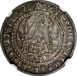German States SAXONY-ALBERTINE 1632 HI 1/4 Thaler NGC MS63 TOP GRADED KM# 407(3)