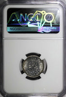 EGYPT Farouk (1936-1952) Silver AH1361//1942 2 Piastres NGC AU DET KM# 365 (025)