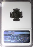 Roman Constantinian AD 330-340 AE3/4 NUMMUS NGC MS  Constantinopolis/Victory (2)