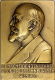 AUSTRIA Bronze 1926 Medal Plaque by Hujer.Josef Neuwirth Art Historian,Architect