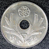 FINLAND Iron 1944 10 Pennia WWII Issue BU Coin KM#34.1 (23 021)