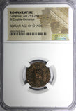 ROMAN.Gallienus AD 253-268  BI Double-Denarius / Rev. Bearded Goat  NGC (044)