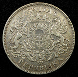 LATVIA Silver 1924 1  Lats London Mint KM# 7 (22 928)