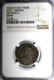 ITALY Kingdom of Sicily Frederic IV (1355-1377) 1 Pierreale NGC AU50 MIR#194(5)