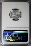 Italy 1956 R 1 Lira NGC MS63 BETTER DATE TOP GRADED BY NGC SCARCE KM# 91 (68)
