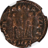 ROMAN Constans AD 337-350 AE4 BI Nummus / Army Soldiers NGC (173)