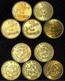 Guatemala LOT OF 5 COINS 1932-1939 1 Centavo aUNC Better Dates KM# 249 (21 289)