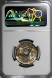 Egypt OCCUPATION Hussein Kamil AH1335/1917-H 10 Milliemes NGC MS62 KM# 316 (025)