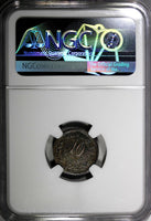 MEXICO Silver 1880 CH G 10 Centavos NGC XF45 Chihuahua RARE TOP GRADED KM# 403.1