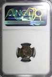 Roman Constantinian AD 330-340 AE3/4 NUMMUS NGC / Constantinopolis/Victory (65)