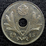 FINLAND Iron 1945 10 Pennia WWII Issue BETTER DATE UNC KM#34.1 (23 017)