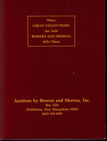 BOWERS AND MERENA AUCTION 1986.BARON VON STETTEN-BUCHENBACH AND HARVEY SMITH .81