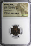 ROMAN Gallus Half Centenionalis AD 351-354 /BATTLE Soldier Horse man NGC.(117)