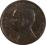Italy Vittorio Emanuele III Bronze 1910 R 1 Centesimo BETTER DATE KM# 40 (814)