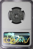 French Mandate  Zinc 1940 1 Piastre NGC MS63 1 YEAR TYPE SCARCE KM# 71a (046)