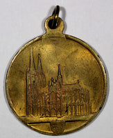 GERMANY Bronze Medal 1880 Completion Of Cologne Cathedral High Grade SCARCE (00)