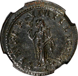 ROMAN Probus,AD 276-282 BI Aurellanianus Silvered / Felicitas  NGC Ch AU (028)