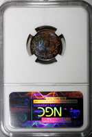 SWEDEN Carl XV Adolf Bronze 1870 1 ORE NGC MS63 RB RED-BROWN KM#705/002