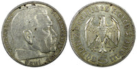 Germany - Third Reich Silver 1936 A 5 Reichsmark Berlin Mint KM# 86 (22 305)