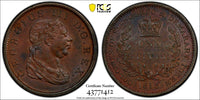 BRITISH GUIANA Essequibo & Demerary George III 1813 Stuiver PCGS AU58 KM# 10 (2)