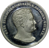 Germany Saxony Weimar Medal 1857 Carl August Grand Duke Goethe-Schiller Monument