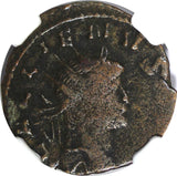 ROMAN.Gallienus AD 253-268  BI Double-Denarius / Rev. Centaur  NGC (50)