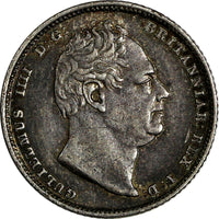 Great Britain William IV (1830-1837) Silver 1835 6 Pence XF Toned KM# 712 (977)