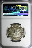 BOHEMIA Johann von Luxemburg (1310-46) Prague Groschen NGC XF40  Donebauer-817