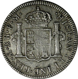 Mexico SPANISH COLONY Charles IV Silver 1789 FM 2 Reales 2 YEARS TYPE KM# 89 (7)