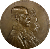 AUSTRIA 1902 Medal Golden Wedding Archduke Rainer & Maria Karolina 60mm H-449