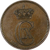 Denmark Christian IX Bronze 1902 5 Øre Mintage-601.000 KM# 794.2 (21 234)