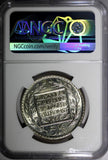 SWEDEN Silver 1966 U 5 Kronor NGC MS64 Constitution Reform 1 YEAR TYPE KM#839(7)