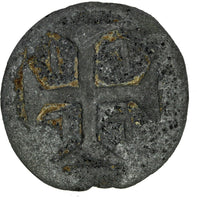 India-Portuguese DIU José I Tin 1777 20 Bazarucos Maltese cross12,28g.KM# 36(15)