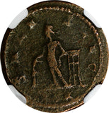 ROMAN.Gallienus AD 253-268  BI Double-Denarius / Rev. Salus Augusti  NGC (48)