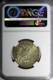 German States BAVARIA-90TH BIRTHDAY 1911 D 2 Mark NGC MS62 Nice Toned KM997(004)