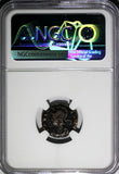 ROMAN Constantinian Dynasty AE3/4 Nummus AD 330-340 / She-Wolf &Twins NGC (115)