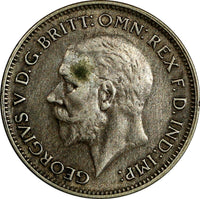 GREAT BRITAIN George V Silver 1932 6 Pence  BETTER DATE KM# 832 (18 636)