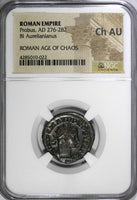 ROMAN EMPIRE,Probus,AD 276-282 BI Aurellanianus /Laetitia  NGC Ch AU (022)