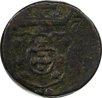 India-Portuguese GOA JOSE I (1750-1777) 1771 1/2 Tanga, 30 Reis 19,50 g. KM# 135