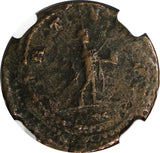 ROMAN.Gallienus AD 253-268  BI Double-Denarius / Rev. VIRTUS  NGC (10)
