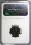 Roman Empire Constantius II AD 337-361 AE Nummus/ Soldier Horseman NGC Ch AU (7)