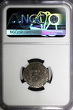 Guatemala Ferdinand VII Silver 1818 NG M 1 Real NGC AU53 Nice Toned KM# 66 (018)