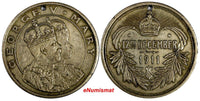 GREAT BRITAIN MEDAL George V & Mary Coronation Durbar - 1911; 32mm (13 092)