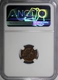 Julian II as Caesar AD 360-363 AE4 BI NUMMUS/Emperor with globe & spear NGC (82)