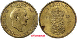 Denmark Aluminum-Bronze  1953 N  1 Krone Mintage 573,000 KM# 837.1 (4030)